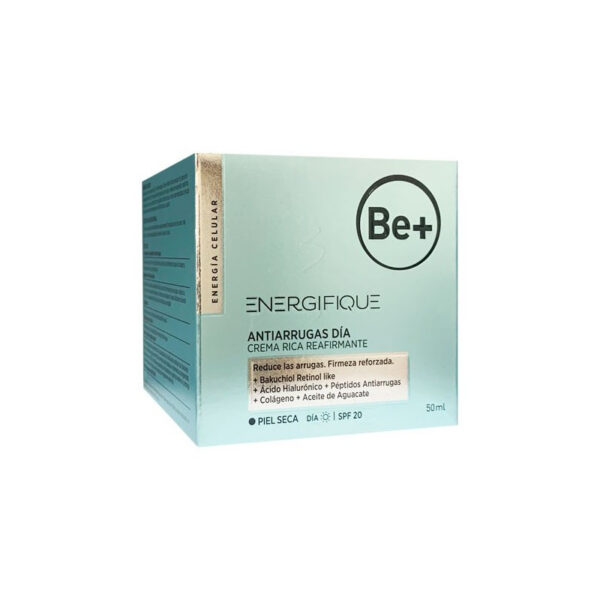 BE+ ENERGIFIQUE ANTIARRUGAS DÍA CREMA RICA REAFIRMANTE