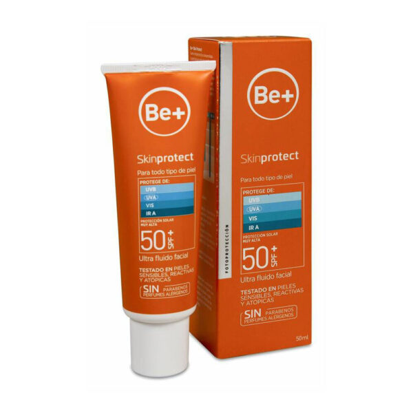 BE+ SKINPROTECT ULTRA FLUIDO FACIAL SPF50+