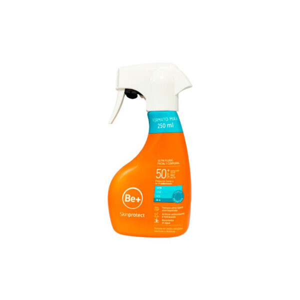 BE+ SKINPROTECT ULTRA FLUIDO FACIAL Y CORPORAL SPF50+