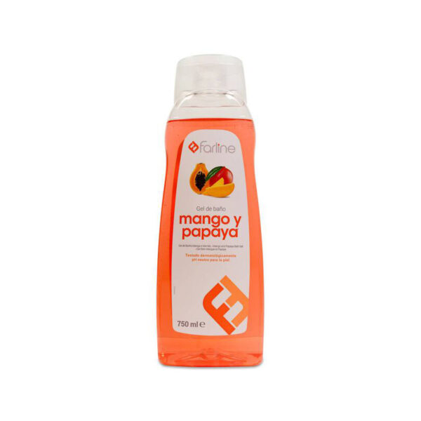 FARLINE GEL DE BAÑO MANGO Y PAPAYA