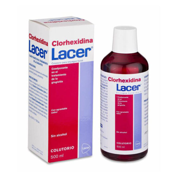 LACER CLORHEXIDINA COLUTORIO 500ML
