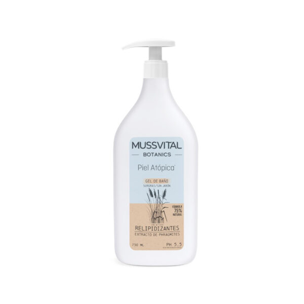 MUSSVITAL BOTANICS PIEL ATÓPICA GEL DE BAÑO